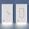 2 Pack: LED Motion Light Switch Plate