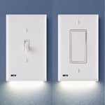 2 Pack: LED Motion Light Switch Plate