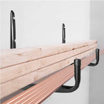 2-Piece: Heavy Duty Garage Storage Hooks Hanger