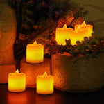 24-Piece: LED Flameless Tea Light Candle