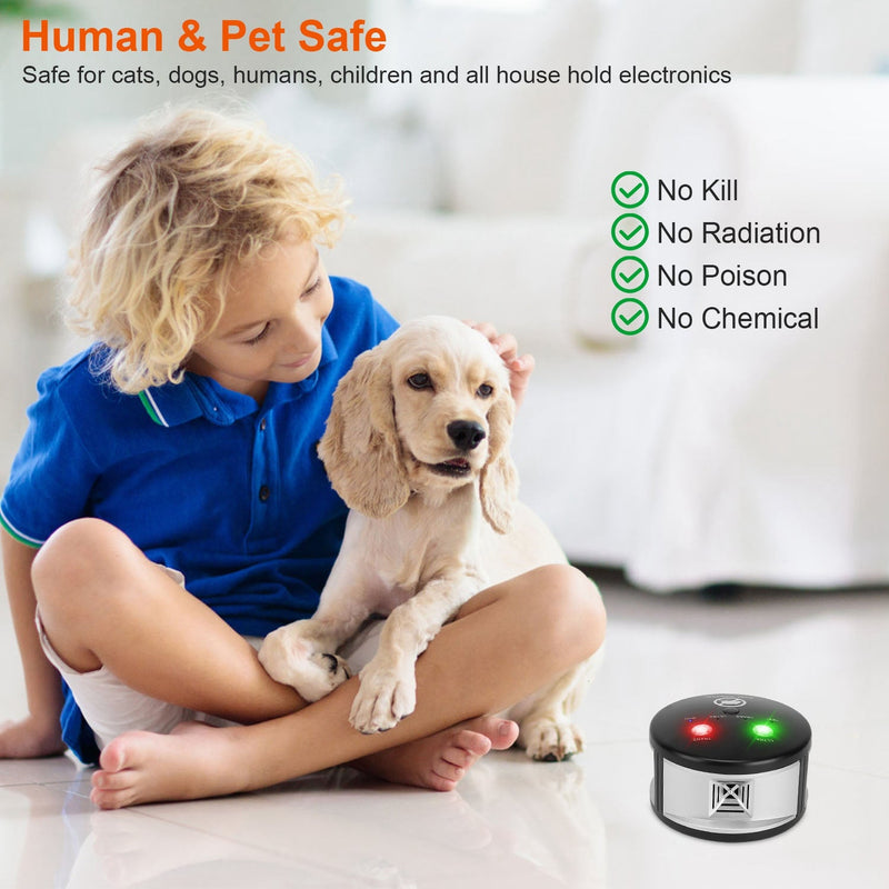 360° Ultrasonic Pest Repeller Electronic Plug-in Pest Control