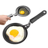 4-Piece Set: Breakfast Egg Omelet Pancake Flip Non-Stick Pan