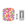 40 Ft. USB Waterproof Remote Control LED Christmas String Lights with 8 Modes