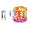 40 Ft. USB Waterproof Remote Control LED Christmas String Lights with 8 Modes