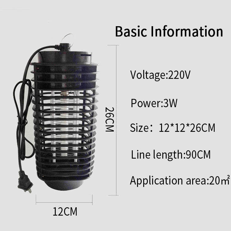 Bug Zapper for Indoor and Outdoor Use