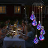 Colorful Lights Solar Wind Chimes for Outside