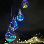 Colorful Lights Solar Wind Chimes for Outside