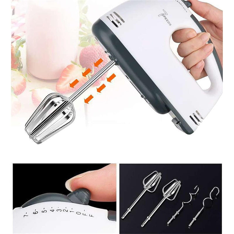 Electric Hand Mixer with 4 Mixing Rods and a Separator