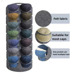 Hanging Hat Organizers For Baseball Cap Felt Storage Holders