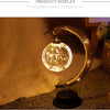 LED Ball Lamp Wrought Iron Moon Lamp