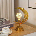 LED Iron Moon Lamp