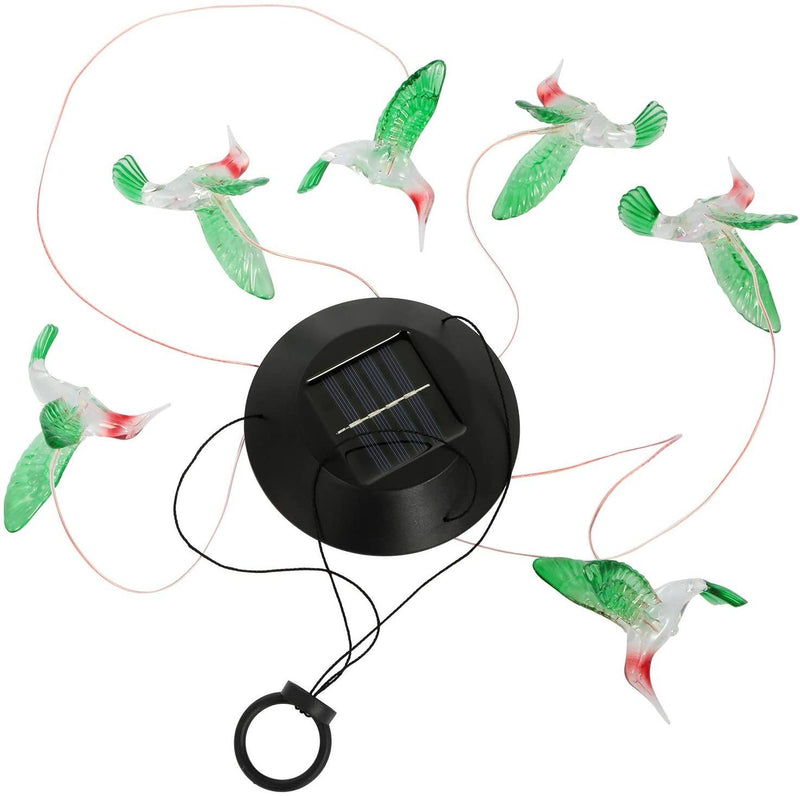 LED Solar Hummingbird Wind Chime