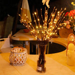 LED Tree Branch Lamp Floral Lights