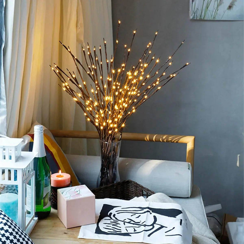 LED Tree Branch Lamp Floral Lights