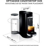 Nespresso VertuoPlus Deluxe Coffee and Espresso Machine (Refurbished)