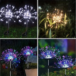 Outdoor Solar Garden Lights with 8 Lighting Modes