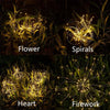 Outdoor Solar Garden Lights with 8 Lighting Modes