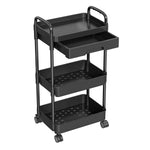 Rolling Utility Cart with Drawer