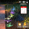 Solar LED Butterfly Wind Chimes