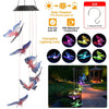 Solar LED Butterfly Wind Chimes