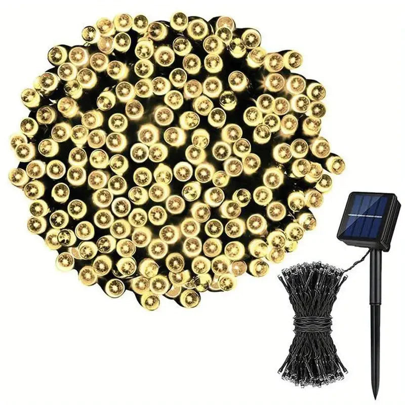 Solar String Lights Outdoor Waterproof