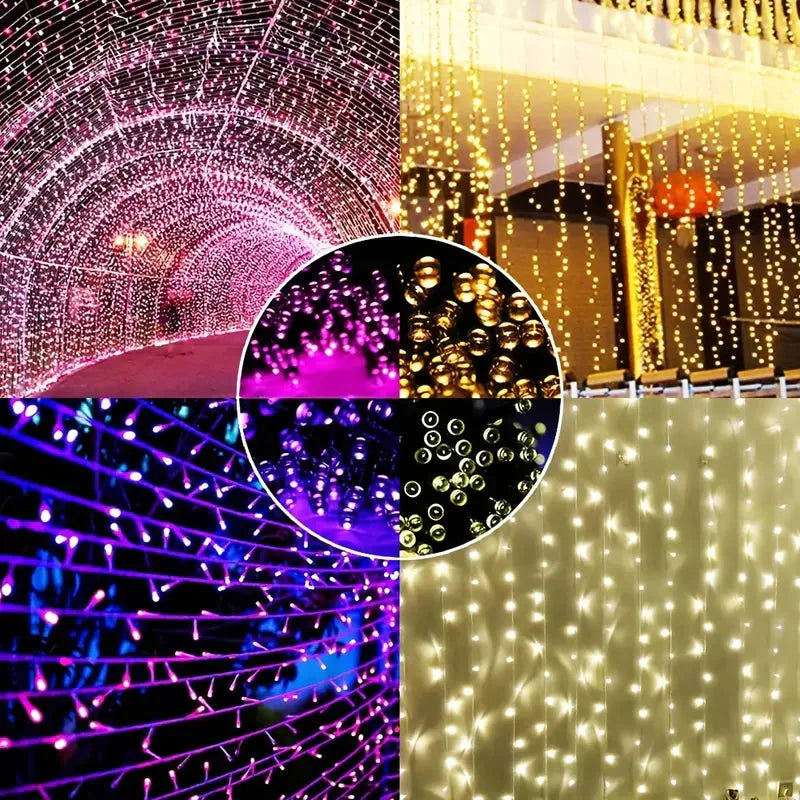 Solar String Lights Outdoor Waterproof