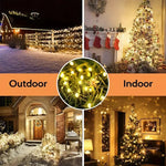 Solar String Lights Outdoor Waterproof