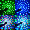 Sound Activated Rotating Disco Ball Party Lights Strobe Light